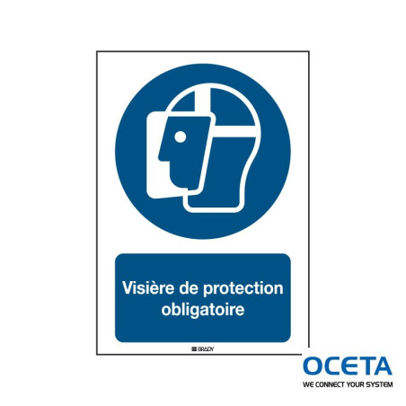 M/M013/FR555/TM-148X210-1  Visière de protection obligatoire