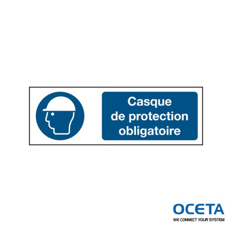 M/M014/FR152/TM-150X50-1  Casque de protection obligatoire