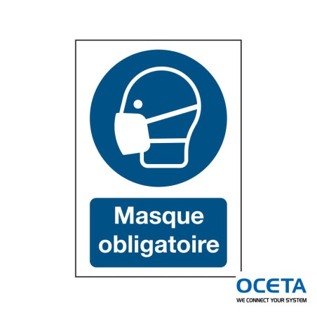 M/M016/FR399/TM-148X210-1 Signalisation ISO - Masque obligatoire