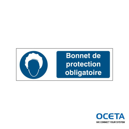 M/PIC269/FR624/TM-150X50-1  Bonnet de protection obligatoire