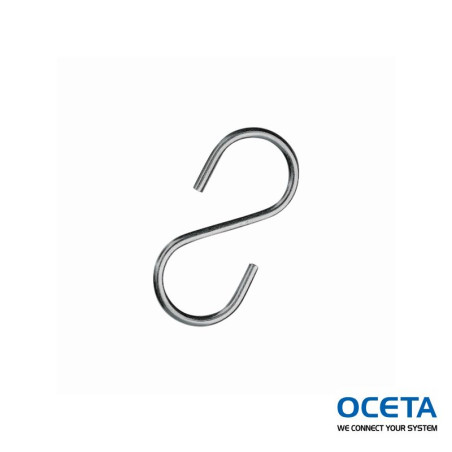 1-1/2" STAINLESS STEEL"S"HOOKS 100/PACK Crochets "S" - Inox