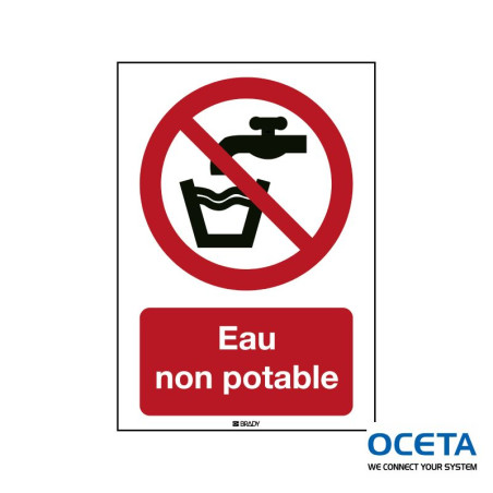 P/P005/FR288/TWM-148X210-1 Signalisation ISO -  Eau non potable