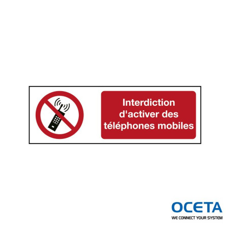 P/P013/FR364/TWM-150X50-1   Interdiction d'activer des téléphones