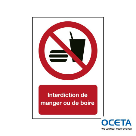 P/P022/FR367/TWM-148X210-1   Interdiction de manger ou de boire