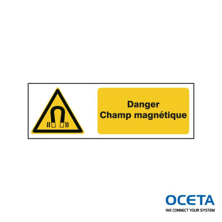 Signalisation ISO - Danger Champ magnétique