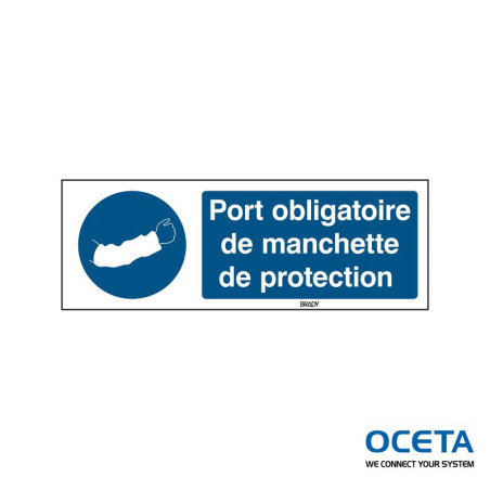 M/PIC903/FR729/PE-297X105-1 Port obligatoire  manchette de protection