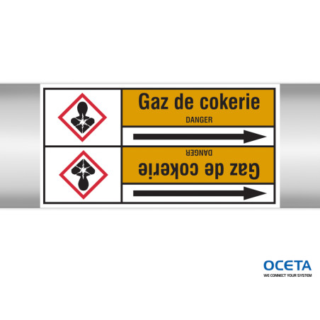 PMF-GAZDECOKERIE-YL3-RLL090 rouleau avec support - Gaz de cokerie