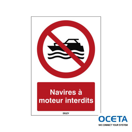 P/P056/FR692/PE-148X210-1 Navires à moteur interdits