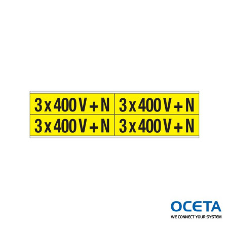 Marqueur de tension - 3 x 400 V + N