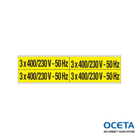 Marqueur de tension - 3 x 400/230 V-50 Hz