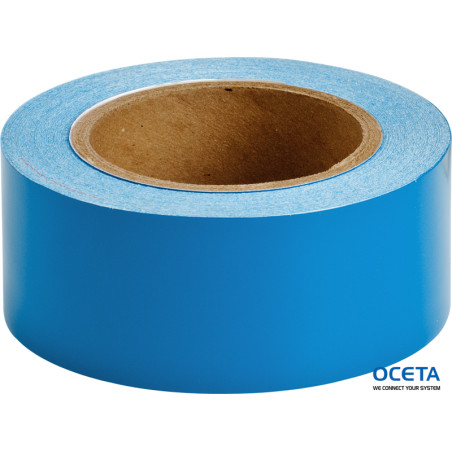 PIPEBANDINGTAPEBLUE50MMX33M Rouleau adhésif  tuyauteries