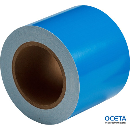 PIPEBANDINGTAPEBLUE100MMX33M Rouleau adhésif  tuyauteries