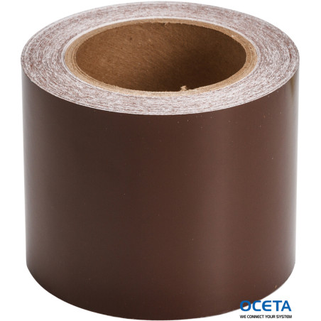 PIPEBANDINGTAPEBROWN(F)100MMX33M Rouleau adhésif  tuyauteries