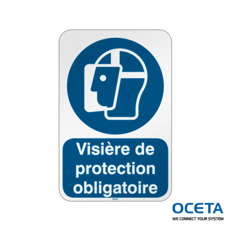 M/M013/FR649/RFL-390X590-1  Visière de protection obligatoire