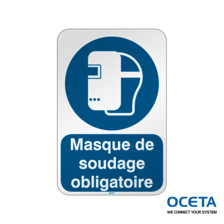 M/M019/FR655/RFL-390X590-1  Masque de soudage obligatoire