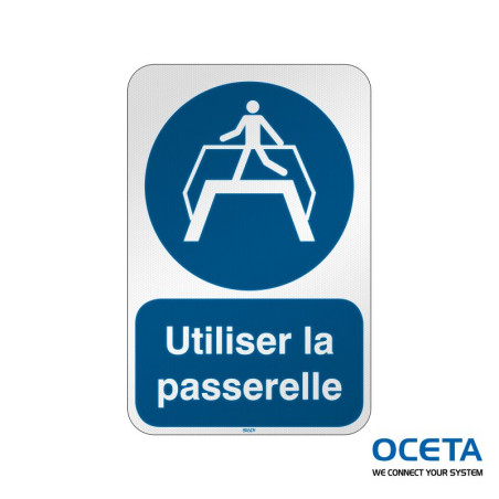 M/M023/FR659/RFL-390X590-1 Signalisation ISO - Utiliser la passerelle