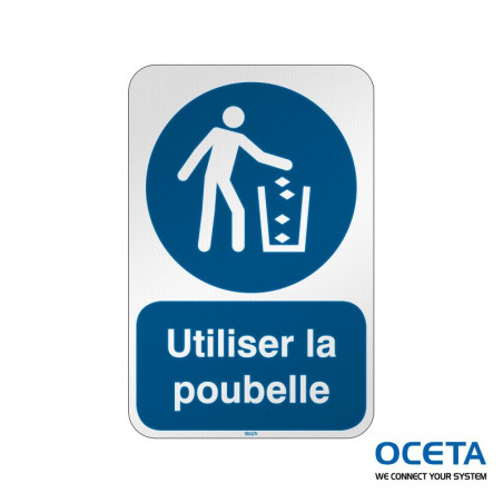 M/M030/FR666/RFL-390X590-1 Signalisation ISO - Utiliser la poubelle