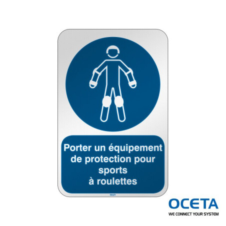 M/M049/FR733/RFL-390X590-1  Porter protection pour sports à roulettes