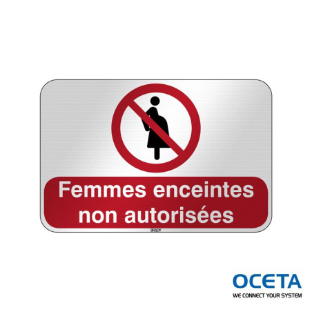 P/P042/FR613/RFL-590X390-1 Femmes enceintes non autorisées