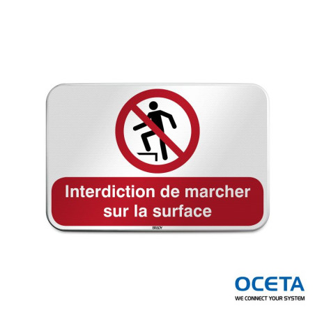 P/P019/FR368/RFLBD-600X400-1  Interdiction de marcher sur la surface