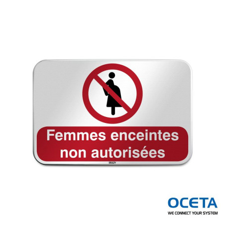 P/P042/FR613/RFLBD-600X400-1  Femmes enceintes non autorisées