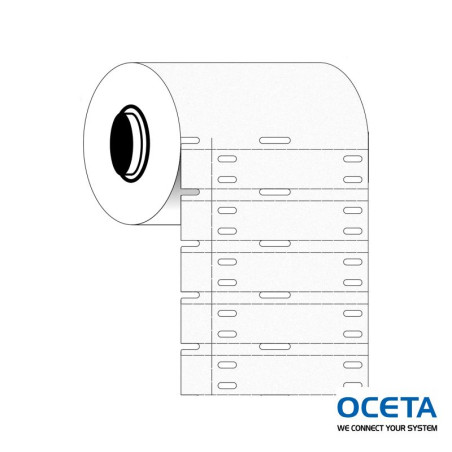 B33-7597W-2050 Étiquettes non adhésives en polyéthylène