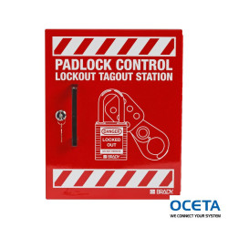 PADLOCK CONTROLL CENTER 8 HOOKS Centre gestion des cadenas 8 cadenas