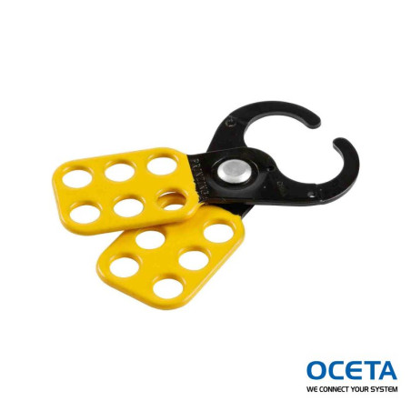 LOCKOUT HASP 25MM YELLOW 12 PK Consignation de sécurité