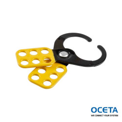 LOCKOUT HASP 38MM YELLOW 12 PK Consignation de sécurité