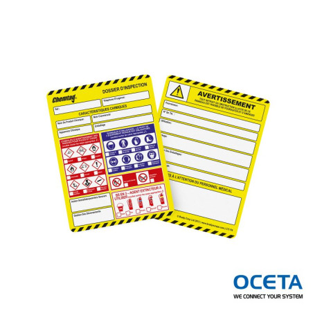 CHEM-FR-CTI-STD-10 Insert Chemtag