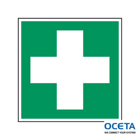 PIC E003-100x100-PE-CRD/1 Signalisation ISO - Premiers secours