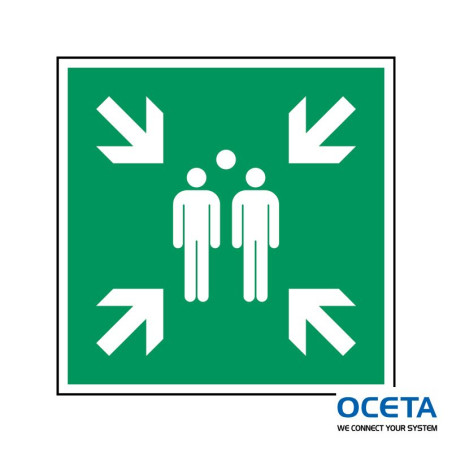 PIC E007-200x200-PP-CRD/1 Signalisation ISO 7010