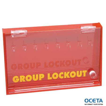 GROUP LOCKOUT CENTER 8 HOOKS Centre consignation de groupe 8 crochets