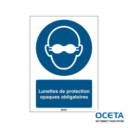 STFR M007-148x210-PE-CRD/1  Lunettes de protection opaques