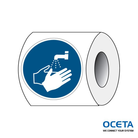 PIC M011-Dia 050-PE-ROLL/1  Lavage des mains obligatoire