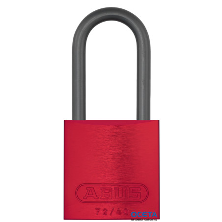 Full Alu Padlocks 40mm Sha KD Red/6 Cadenas en aluminium