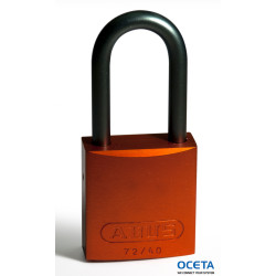 Full Alu Padlocks 40mm Sha KD Orange/6 Cadenas aluminium + arceau 40mm