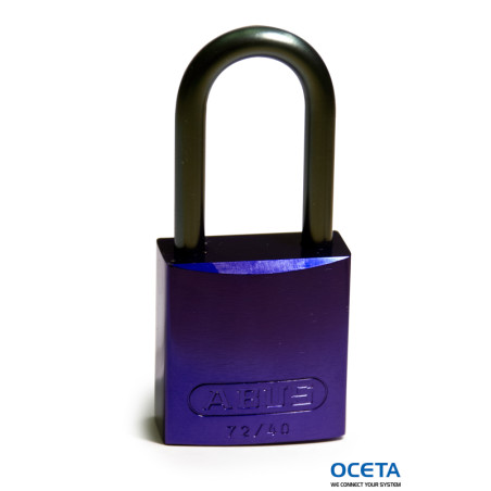 Full Alu Padlocks 40mm Sha KD Purple/6 Cadenas en aluminium