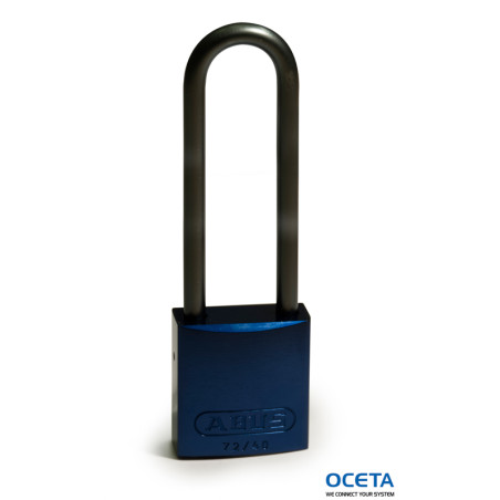 Full Alu Padlocks 75mm Sha KD Blue/6 Cadenas en aluminium