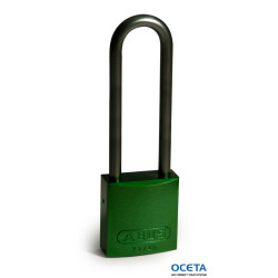 Full Alu Padlocks 75mm Sha KD Green/6 Cadenas en aluminium