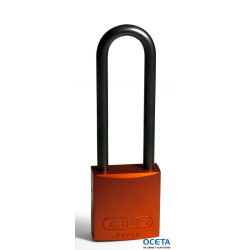 Full Alu Padlocks 75mm Sha KD Orange/6 Cadenas en aluminium