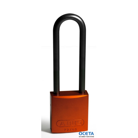 Full Alu Padlocks 75mm Sha KD Orange/6 Cadenas en aluminium