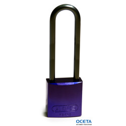 Full Alu Padlocks 75mm Sha KD Purple/6 Cadenas en aluminium