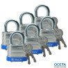 Steel Padlock 20mm Sha KD Blue/6 Cadenas en acier laminé