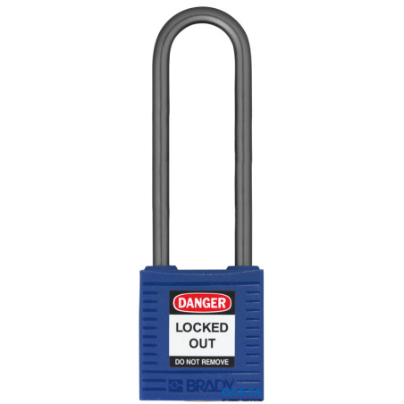 Compact safe padlock 75mm Sha KD Blue/6 Cadenas de sécurité compacts