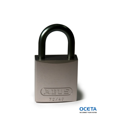 Full Alu Padlocks 25mm Sha KD Grey/6 Cadenas en aluminium anse  25mm