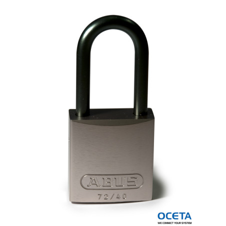 Full Alu Padlocks 40mm Sha KD Grey/6 Cadenas en aluminium  anse 40mm