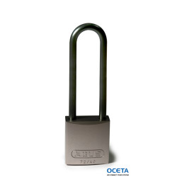 Full Alu Padlocks 75mm Sha KD Silver/6 Cadenas en aluminium anse 75mm