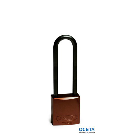 Full Alu Padlocks 75mm Sha KD Brown/6 Cadenas en aluminium anse 75 mm