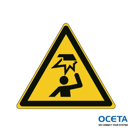 PIC W020-Tri 015-PE-SHEET/1  Danger: obstacle en hauteur